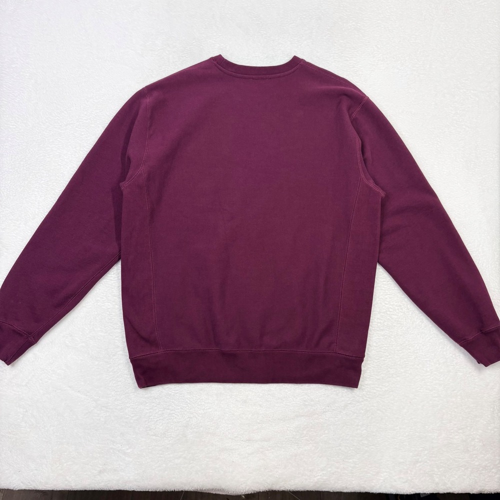 Adele Rolling In The Deep Embroidered Crewneck Sweatshirt Burgundy XL Merch - Picture 3 of 7
